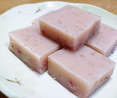 Strawberry Uiro / Japanese Sweets recipe(1)